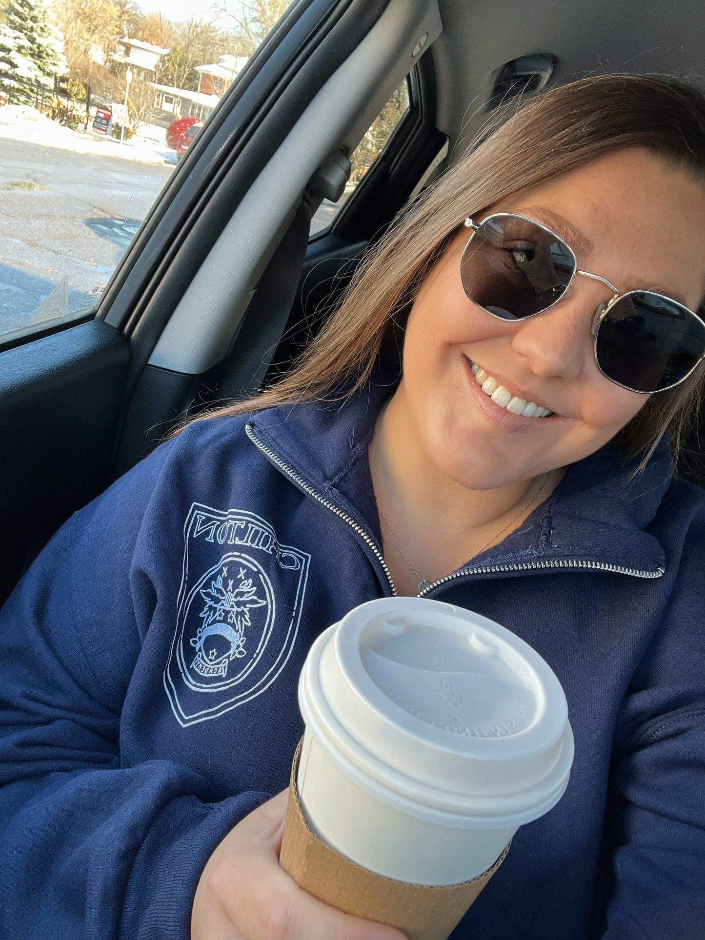 chltn academy quarter zip