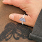 blue butterfly ring