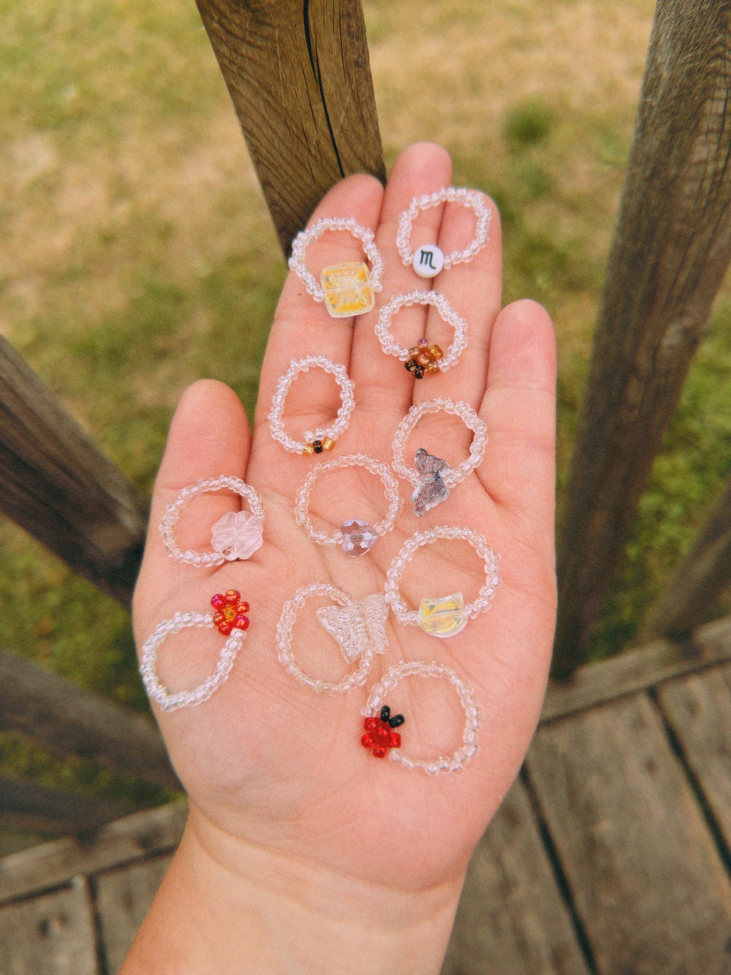 lucky clover ring