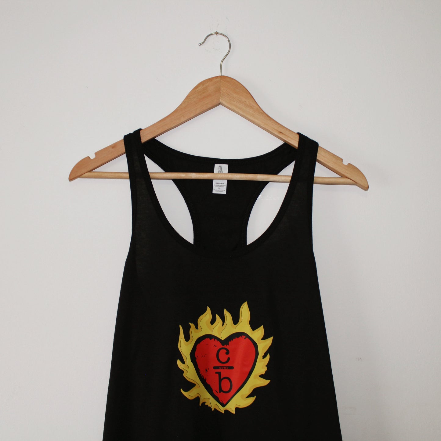 c/b flaming heart tank