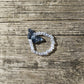 blue butterfly ring