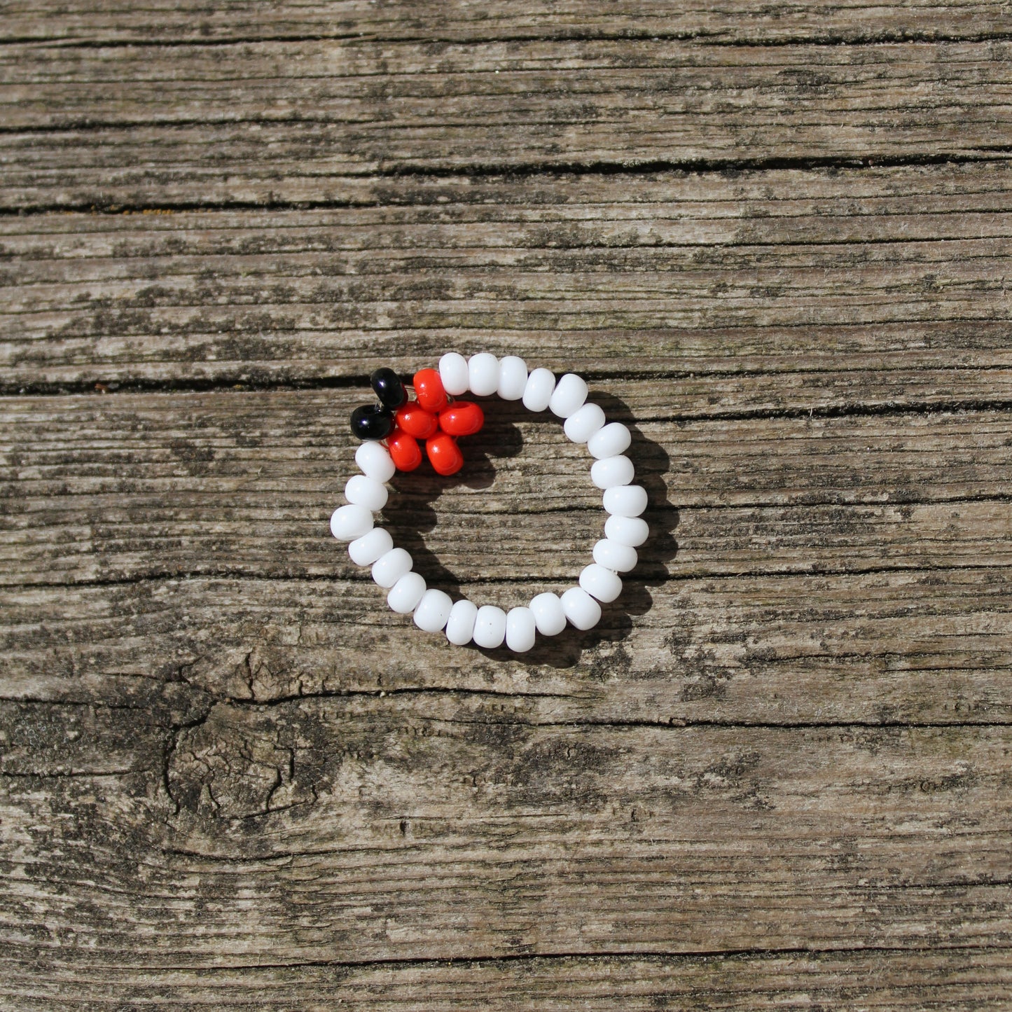 beaded ladybug ring variants