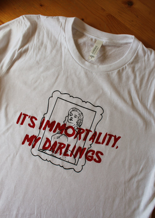 immortality painting tee