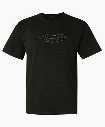 pain is cold water lyric tee
