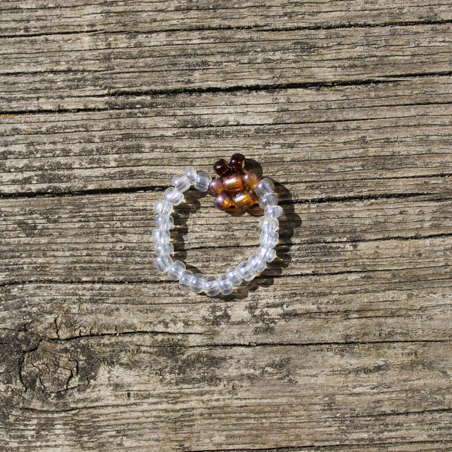 beaded ladybug ring variants