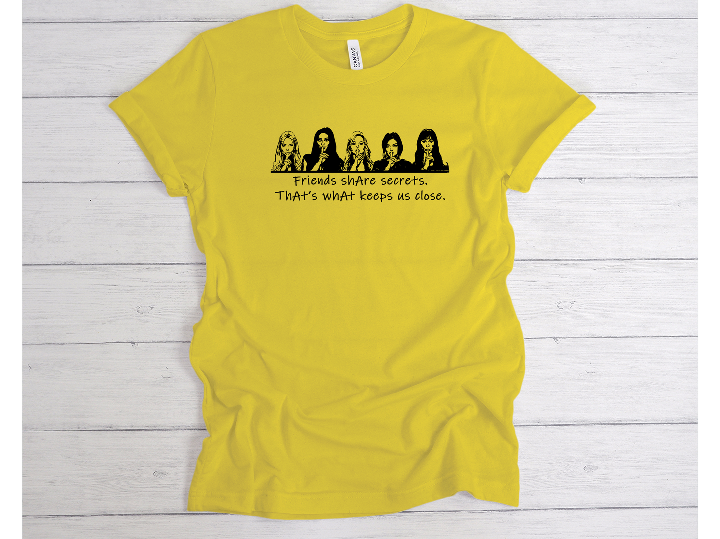 shh secrets tee